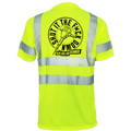 Blue Collar George Shut It - Reflective Safety T-Shirt